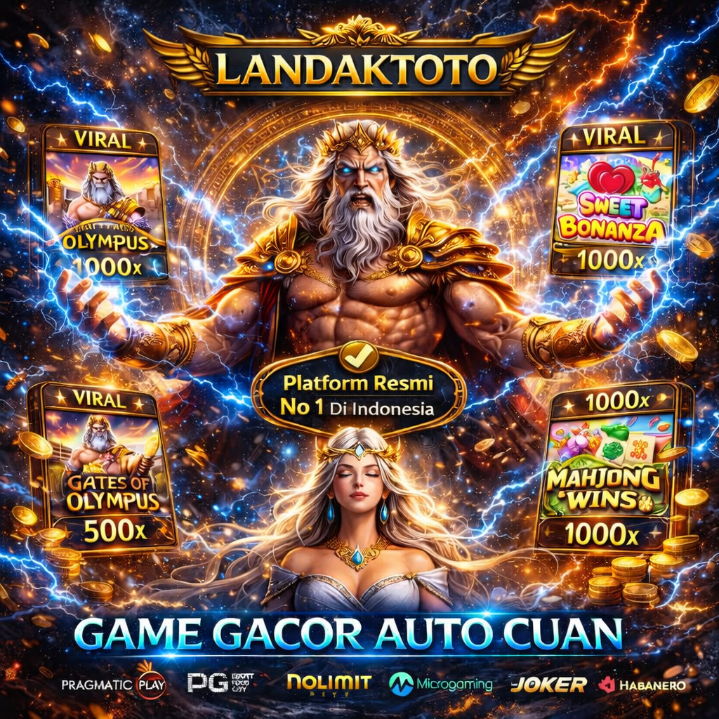 LANDAKTOTO - Platform Situs Slot Toto Terpercaya & Peluang Maxwin Paling Mudah 2026